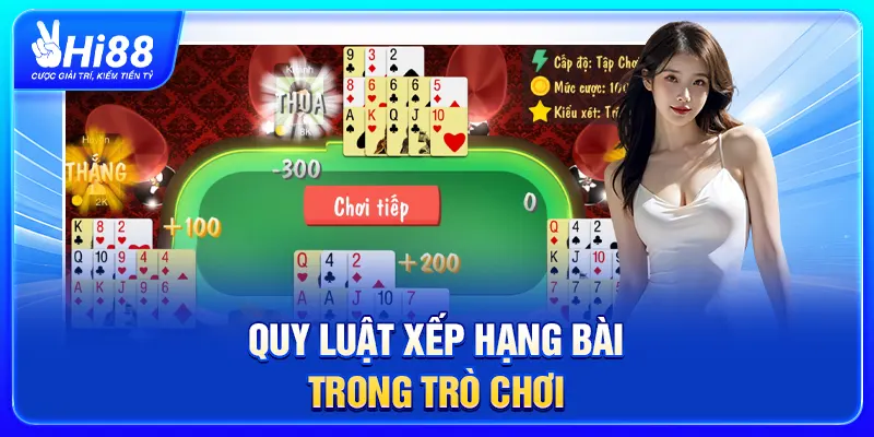 Quy luật xếp hạng bài trong trò chơi